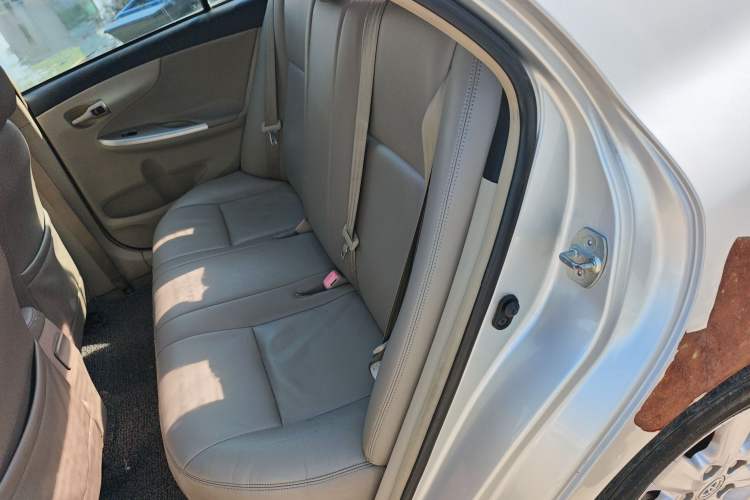 Used Toyota Corolla 2011 1.6L Automatic GL Left Rear Seat