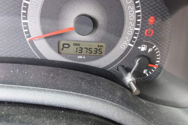 Used Toyota Corolla 2011 1.6L Automatic GL Odometer Close Up