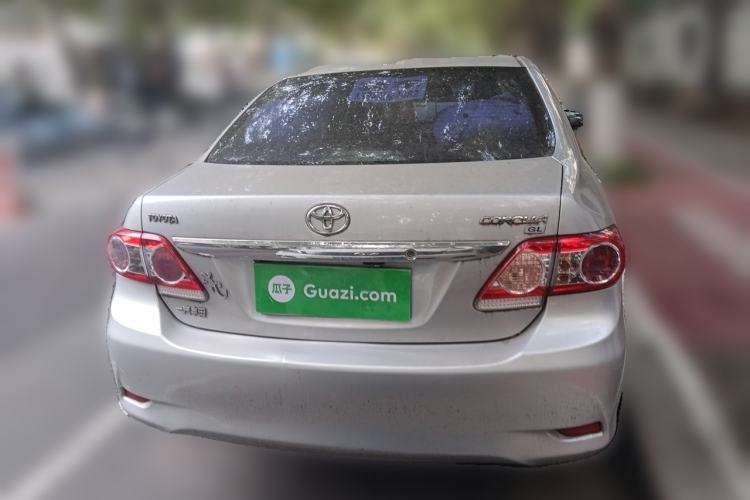 Used Toyota Corolla 2011 1.6L Automatic GL Sunroof Version Rear