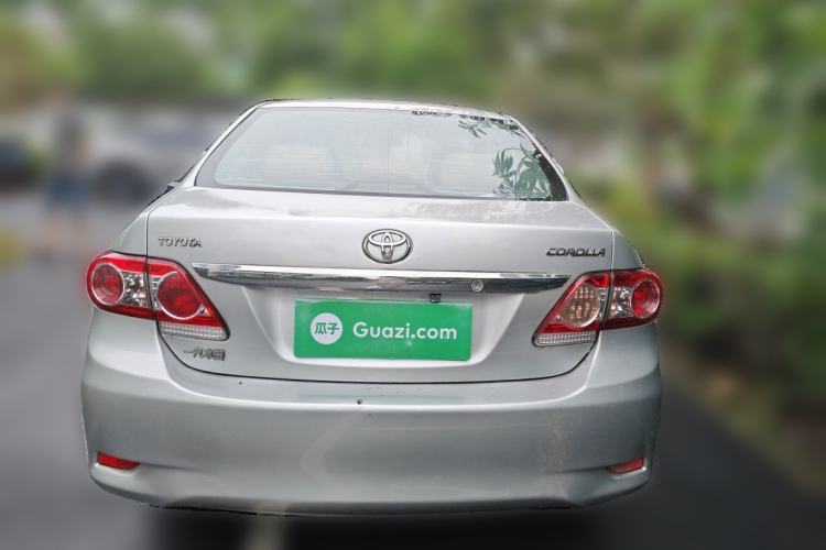 Used Toyota Corolla 2011 1.6L Manual GL Rear
