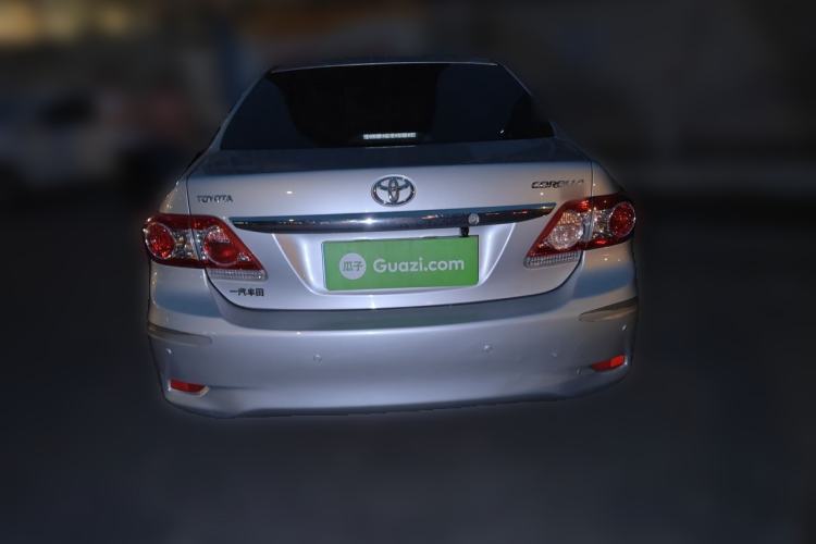 Used Toyota Corolla 2011 1.8L CVT GL-i Rear