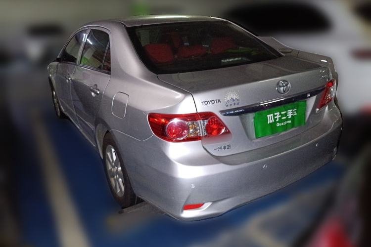 Used Toyota Corolla 2011 1.6L Automatic GL Rear Left 45 Deg