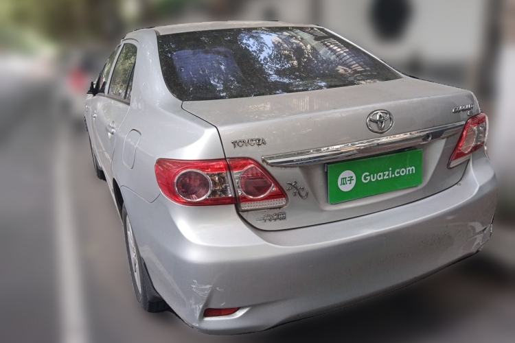 Used Toyota Corolla 2011 1.6L Automatic GL Sunroof Version Rear Left 45 Deg