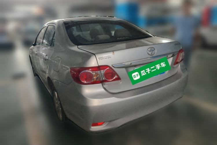 Used Toyota Corolla 2011 1.6L Automatic GL Sunroof Version Rear Left 45 Deg
