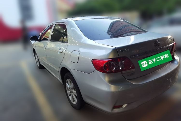 Used Toyota Corolla 2011 1.6L Automatic GL Sunroof Version Rear Left 45 Deg