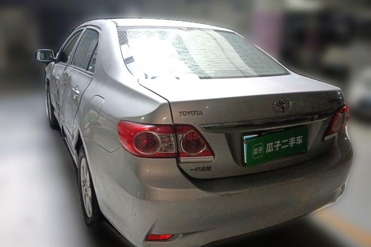 Used Toyota Corolla 2011 1.6L Automatic GL Rear Left 45 Deg