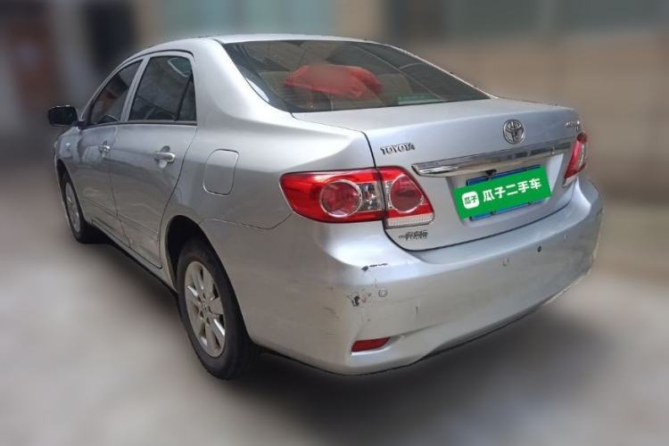 Used Toyota Corolla 2011 Commemorative Edition 1.6L Manual GL Rear Left 45 Deg