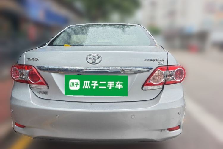Used Toyota Corolla 2011 1.8L CVT GL-i Rear