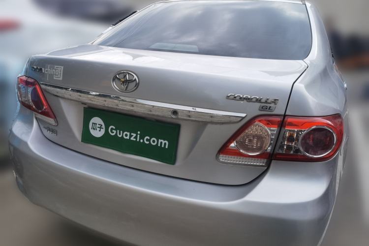 Used Toyota Corolla 2011 1.6L Manual GL Sunroof Edition Rear