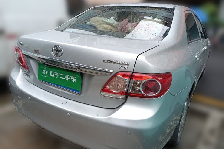 Used Toyota Corolla 2011 1.6L Automatic GL Rear Right 45 Deg