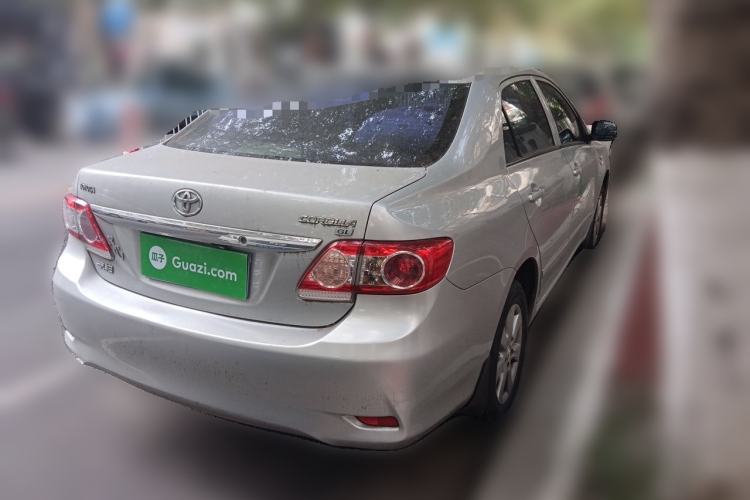 Used Toyota Corolla 2011 1.6L Automatic GL Sunroof Version Rear Right 45 Deg