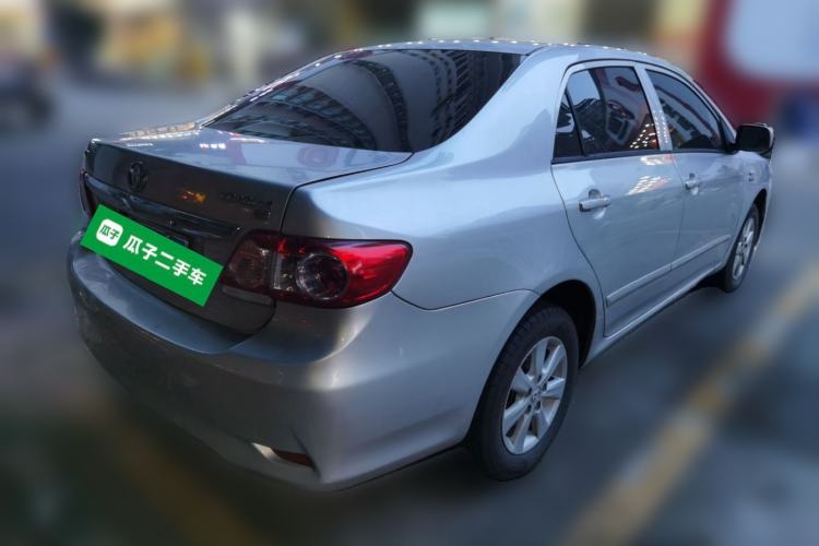Used Toyota Corolla 2011 1.6L Automatic GL Sunroof Version Rear Right 45 Deg