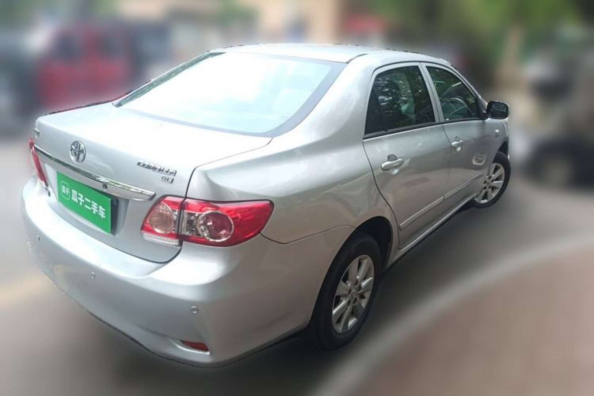 Used Toyota Corolla 2011 1.6L Automatic GL Sunroof Version Rear Right 45 Deg