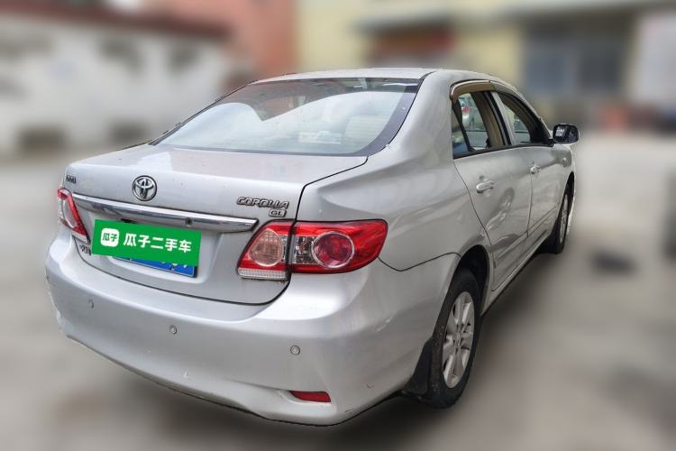 Used Toyota Corolla 2011 1.6L Manual GL Rear Right 45 Deg