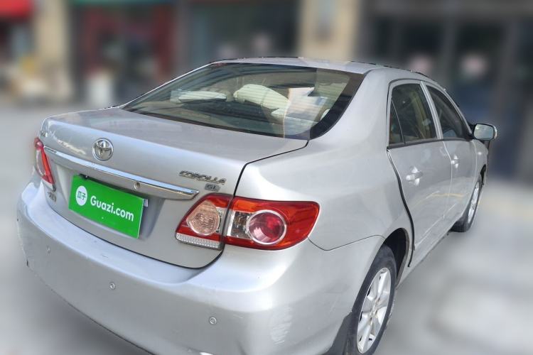 Used Toyota Corolla 2011 1.6L Automatic GL Rear Right 45 Deg
