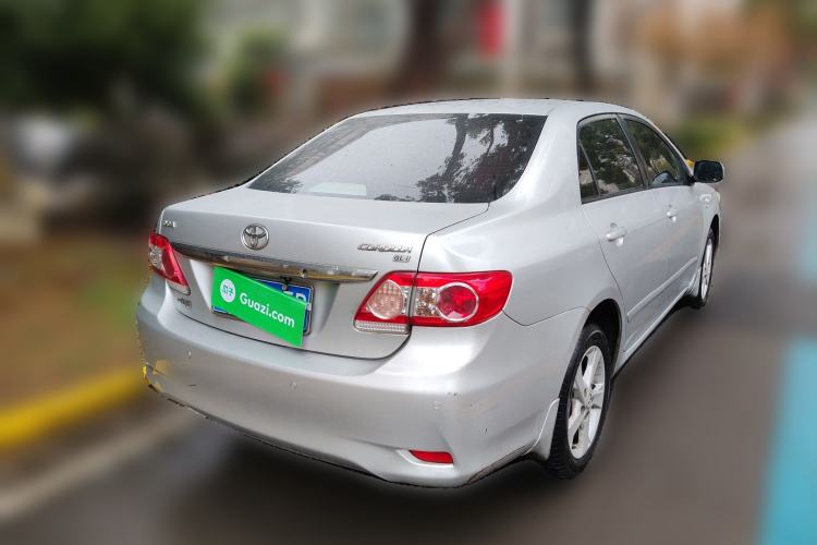 Used Toyota Corolla 2011 1.8L Manual GL-i Rear Right 45 Deg