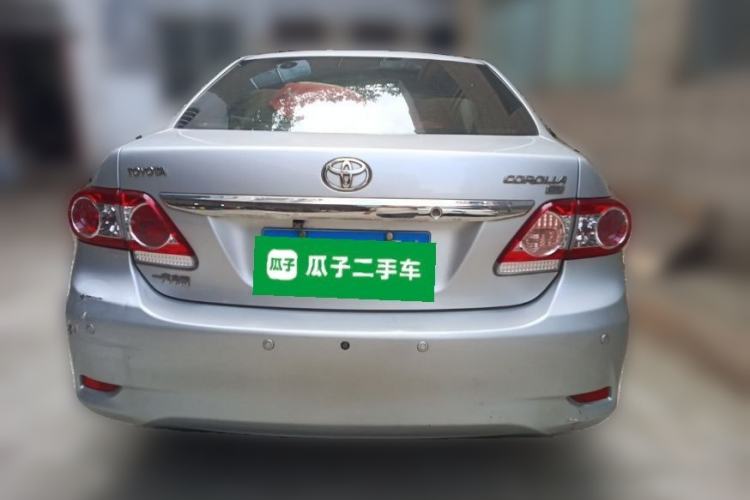 Used Toyota Corolla 2011 Commemorative Edition 1.6L Manual GL Rear