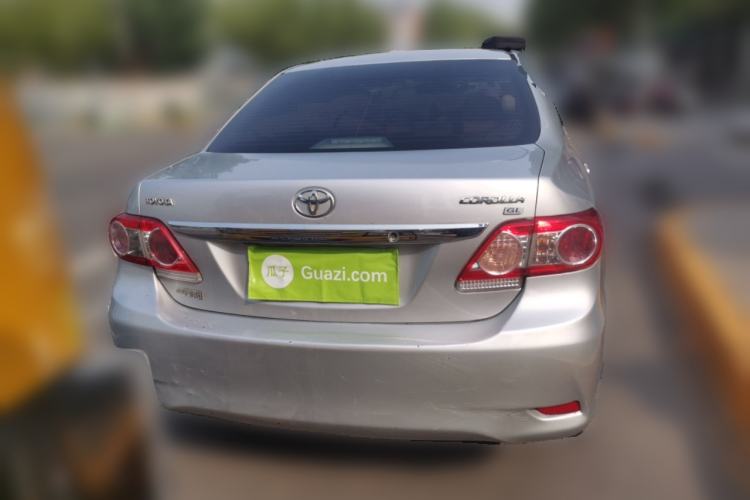 Used Toyota Corolla 2011 Commemorative Edition 1.6L Manual GL Rear