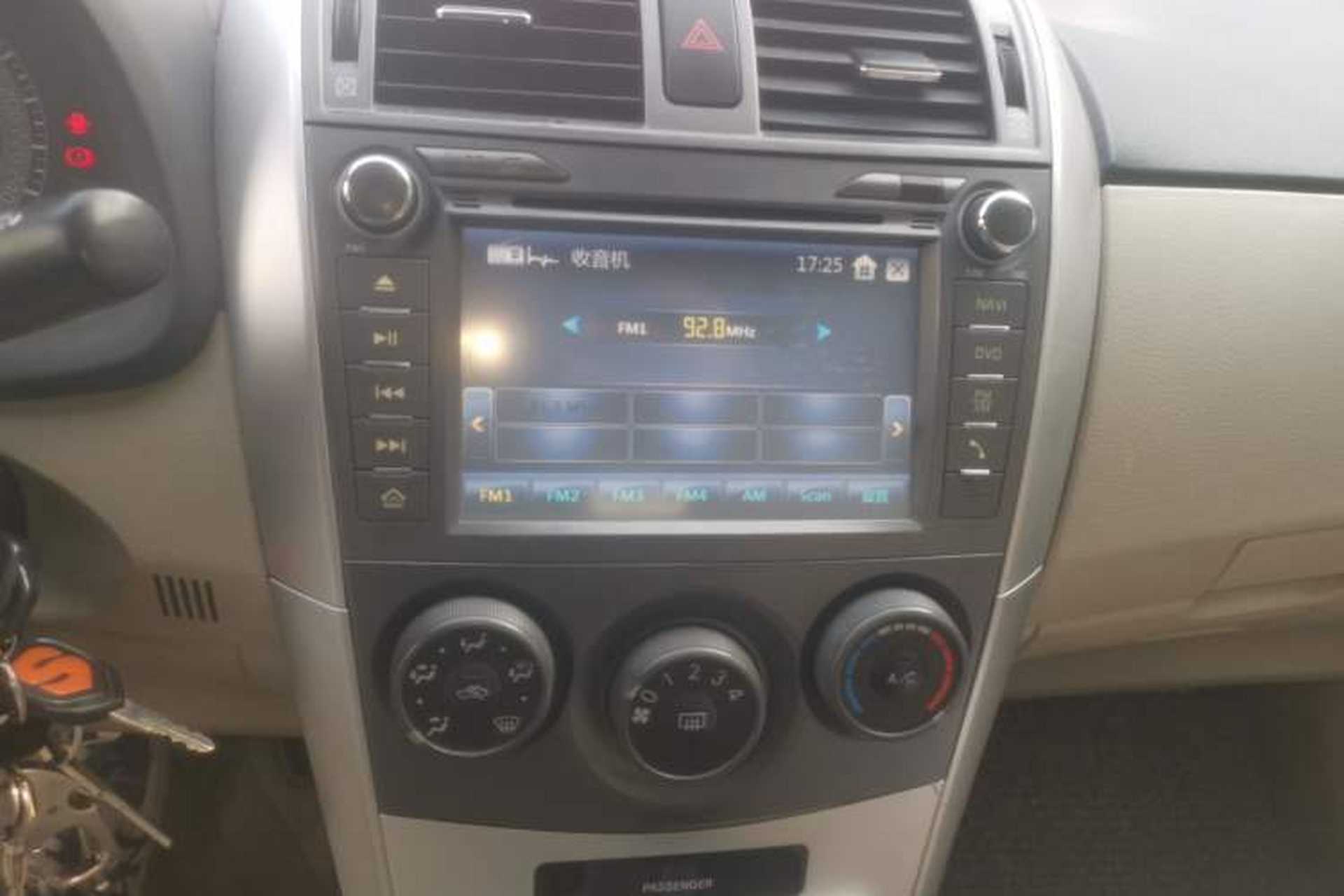 Used Toyota Corolla 2011 1.6L Automatic GL Audio And AC Panel