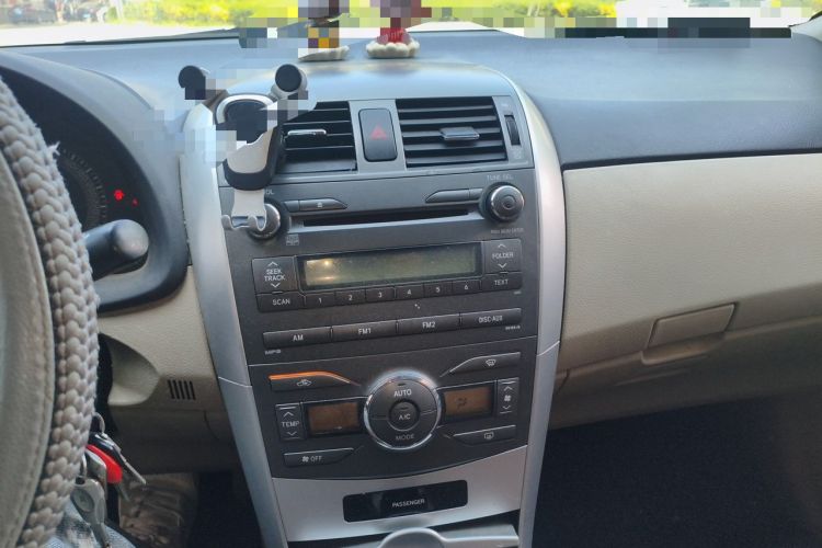 Used Toyota Corolla 2011 Commemorative Edition 1.6L Manual GL Audio And AC Panel
