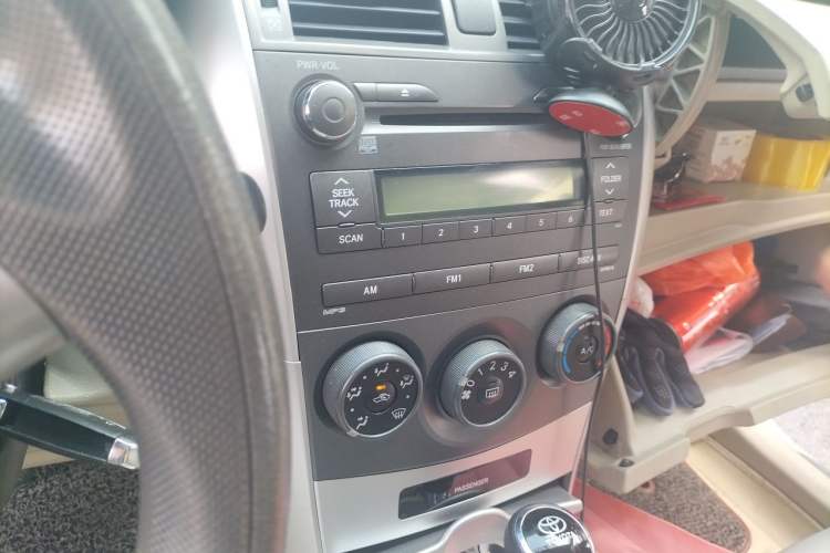 Used Toyota Corolla 2011 1.6L Automatic GL Audio And AC Panel