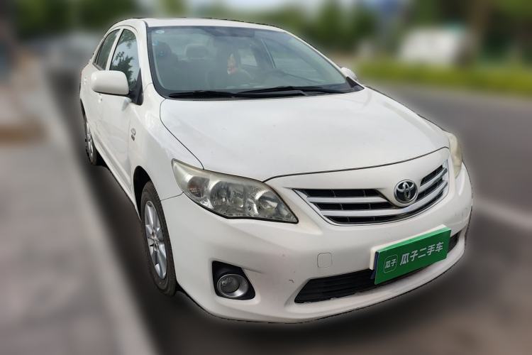Used Toyota Corolla 2011 1.6L Automatic GL Sunroof Version Front Right 45 Deg