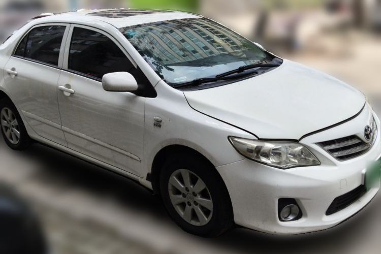 Used Toyota Corolla 2011 1.6L Automatic GL Sunroof Version Front Right 45 Deg