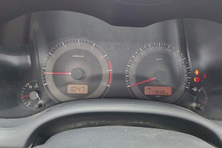 Used Toyota Corolla 2011 Commemorative Edition 1.6L Manual GL Instrument Cluster