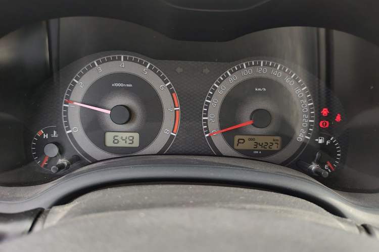 Used Toyota Corolla 2011 1.6L Automatic GL Sunroof Version Instrument Cluster