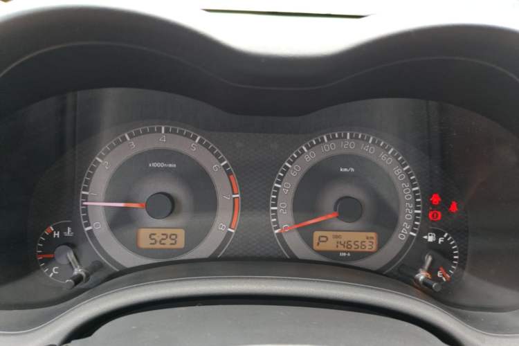Used Toyota Corolla 2011 1.6L Automatic GL Instrument Cluster
