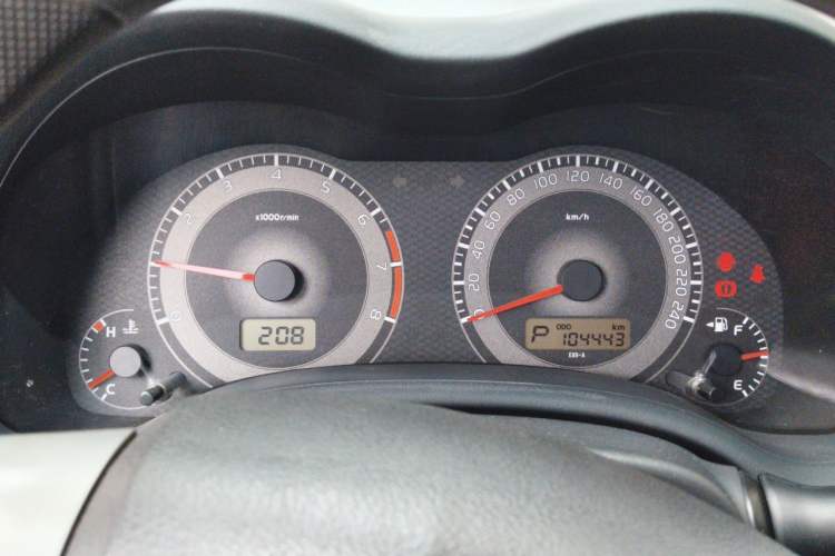 Used Toyota Corolla 2011 1.6L Automatic GL Sunroof Version Instrument Cluster