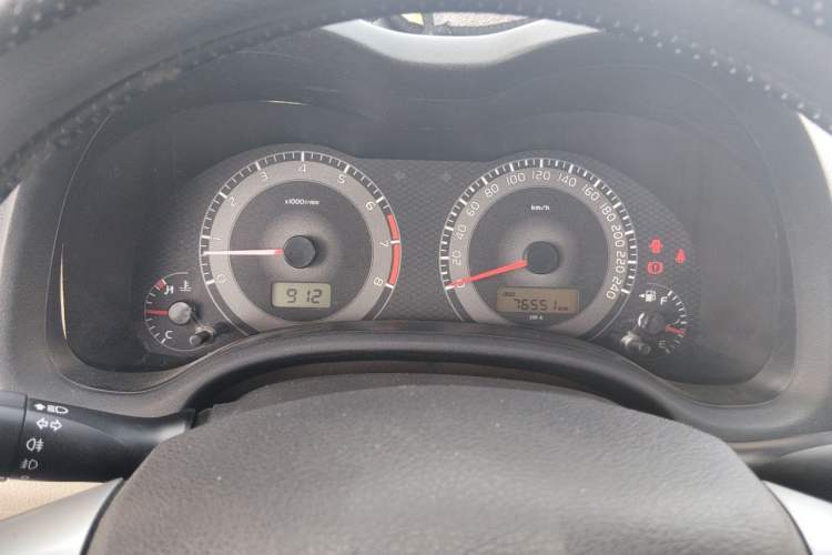 Used Toyota Corolla 2011 1.6L Manual GL Instrument Cluster