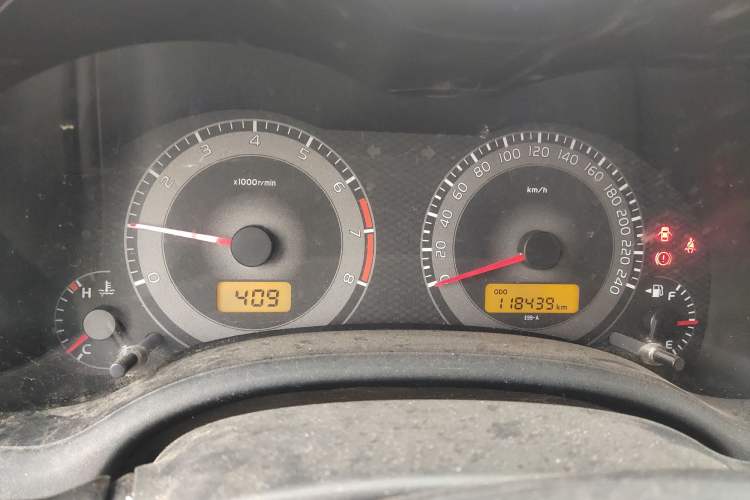 Used Toyota Corolla 2011 1.6L Manual GL Instrument Cluster