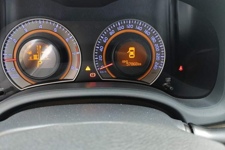 Used Toyota Corolla 2011 1.8L CVT GL-i Commemorative Edition Odometer Close Up