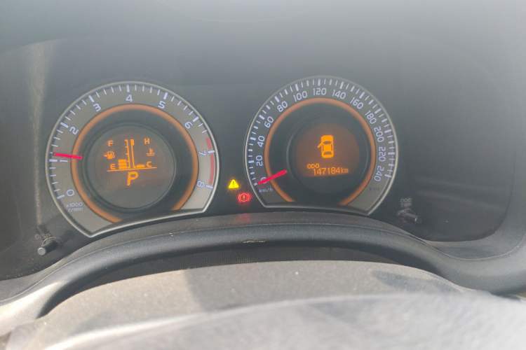 Used Toyota Corolla 2011 1.8L CVT GL-i Commemorative Edition Odometer Close Up