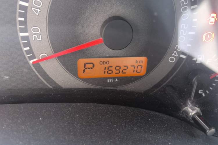 Used Toyota Corolla 2011 1.8L CVT GL-i Odometer Close Up