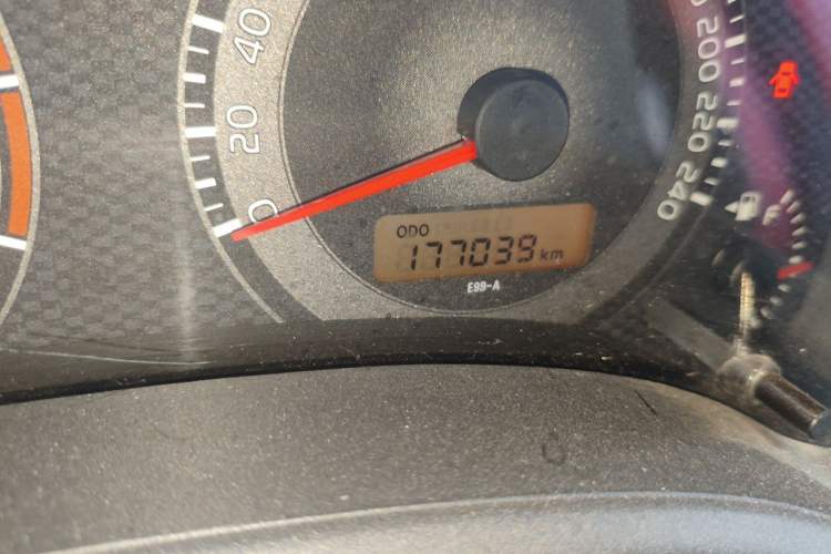 Used Toyota Corolla 2011 Commemorative Edition 1.6L Manual GL Odometer Close Up