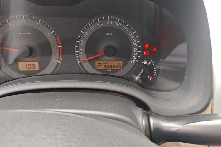 Used Toyota Corolla 2011 1.6L Automatic GL Odometer Close Up