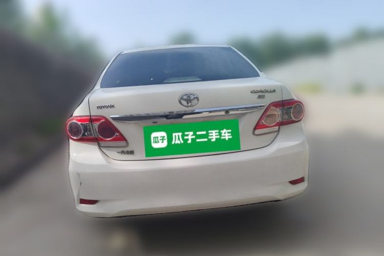 Used Toyota Corolla 2011 1.8L CVT GL-i Commemorative Edition Rear