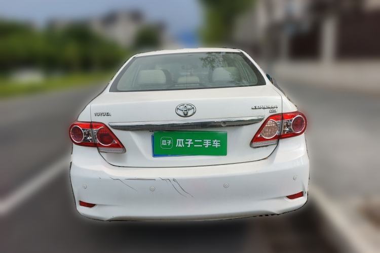 Used Toyota Corolla 2011 1.6L Automatic GL Sunroof Version Rear