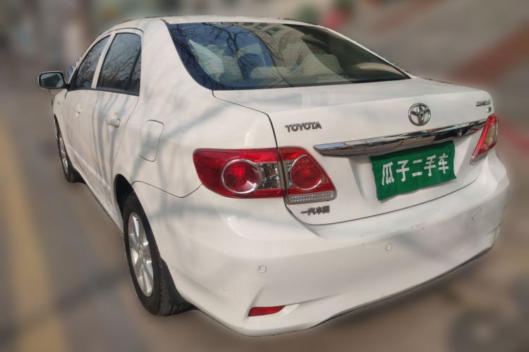 Used Toyota Corolla 2011 1.6L Automatic GL Rear Left 45 Deg