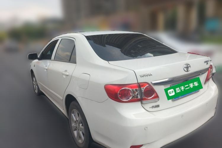 Used Toyota Corolla 2011 1.6L Automatic GL Rear Left 45 Deg
