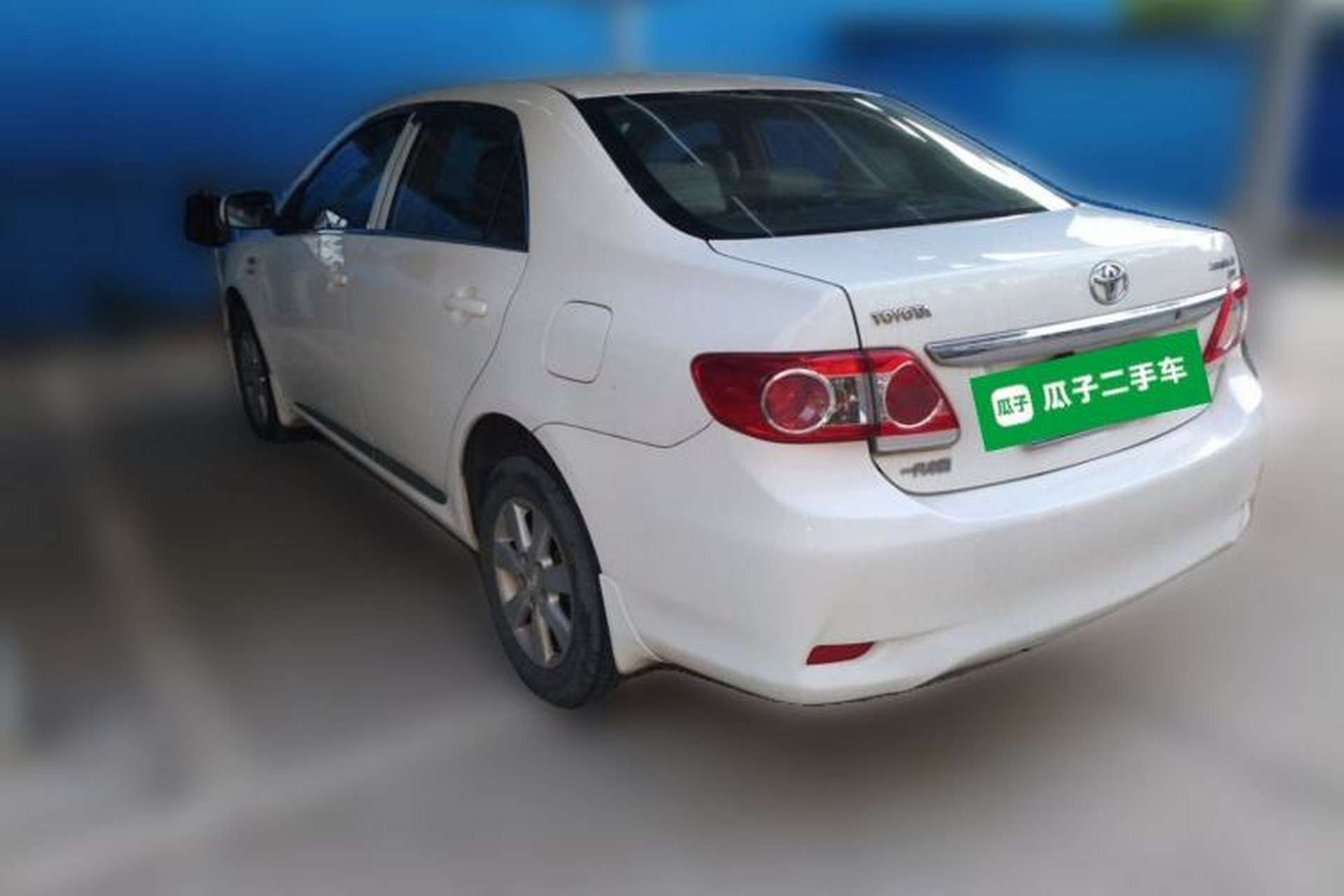 Used Toyota Corolla 2011 1.6L Manual GL Rear Left 45 Deg