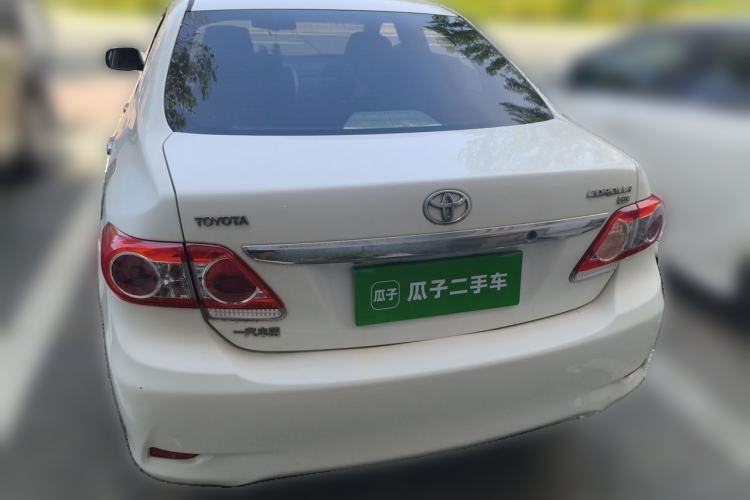 Used Toyota Corolla 2011 Commemorative Edition 1.6L Manual GL Rear