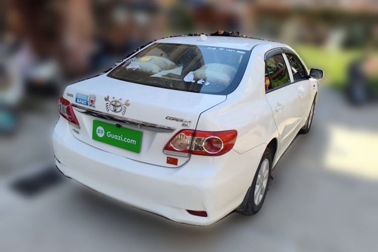 Used Toyota Corolla 2011 1.6L Automatic GL Rear Right 45 Deg
