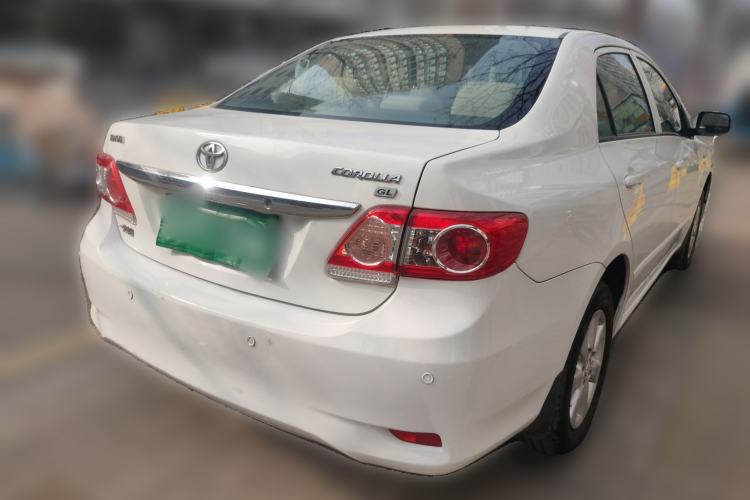 Used Toyota Corolla 2011 1.6L Automatic GL Rear Right 45 Deg