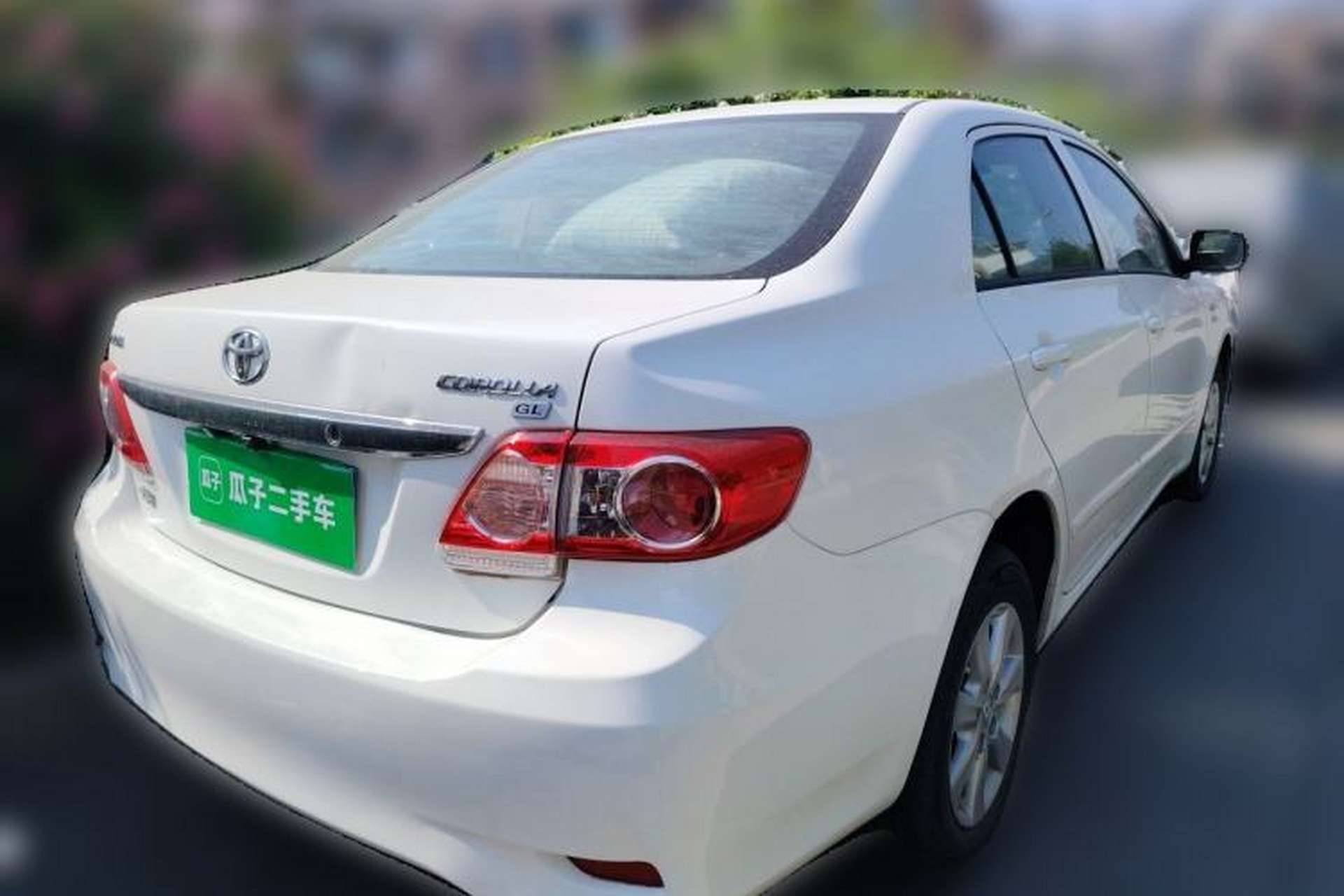 Used Toyota Corolla 2011 1.6L Automatic GL Rear Right 45 Deg