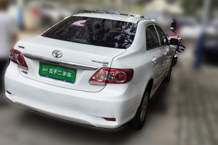 Used Toyota Corolla 2011 1.6L Automatic GL Sunroof Version Rear Right 45 Deg