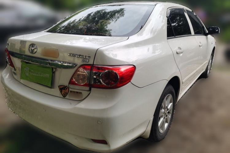 Used Toyota Corolla 2011 1.6L Automatic GL Rear Right 45 Deg