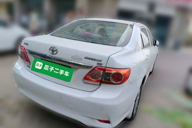 Used Toyota Corolla 2011 1.6L Manual GL Rear Right 45 Deg